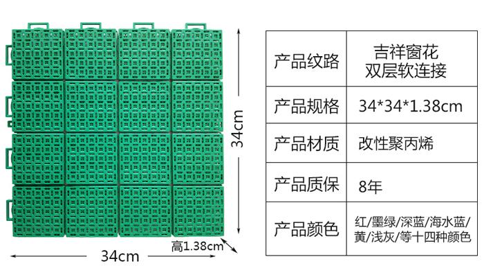 吉祥窗花雙層軟連接1